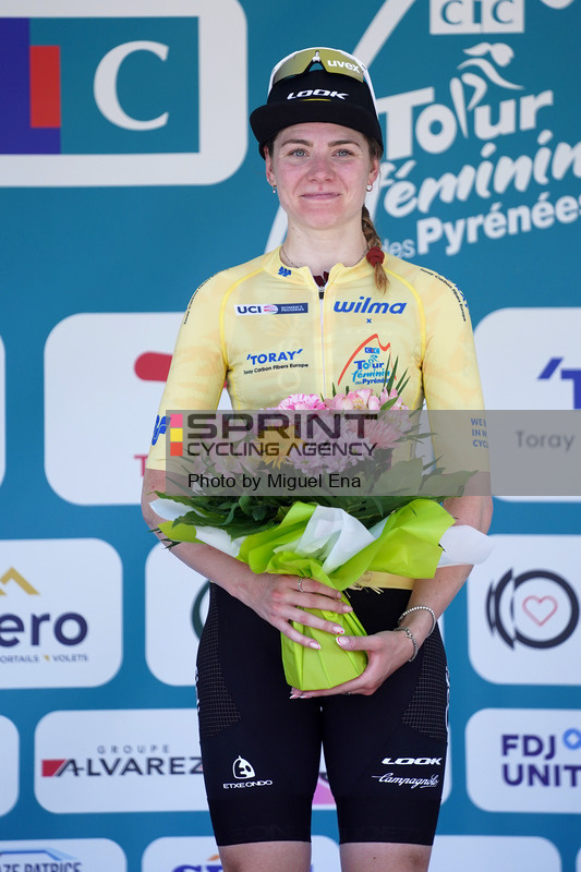 CIC-Tour Feminin Des Pyrenees 2026 - 5th Edition - 1st stage - Saint Jean De Luz  - Mourenx 118,6km - 12/06/2026 - Martina Alzini (ITA - Cofidis Women Team) - photo Miguel Ena/SprintCyclingAgency©2026